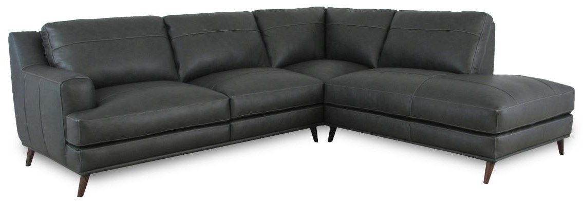Softline deals leather sectional